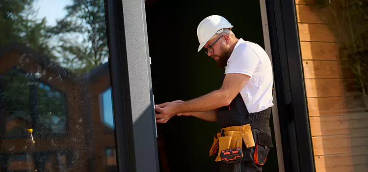 Replace Balcony Door White Oak