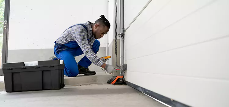 Fix Garage Door Sensor Wires White Oak