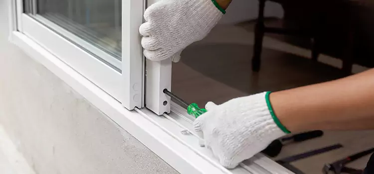 Sliding Glass Door Lock Repair White Oak