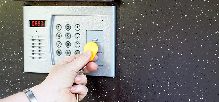 Electronic Door Lock Installation White Oak