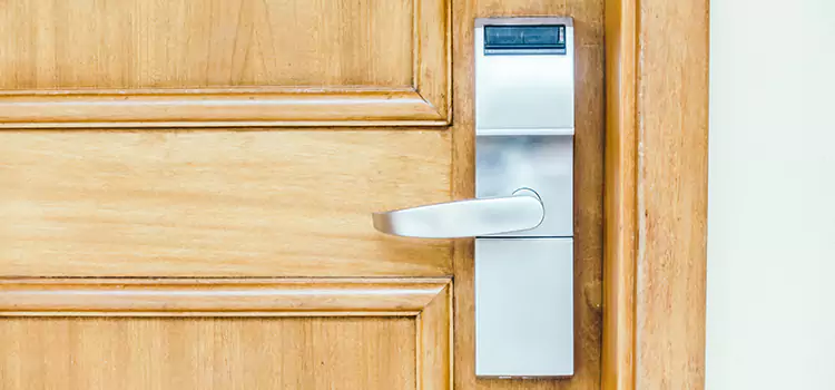 Electromagnetic Door Lock Installation White Oak