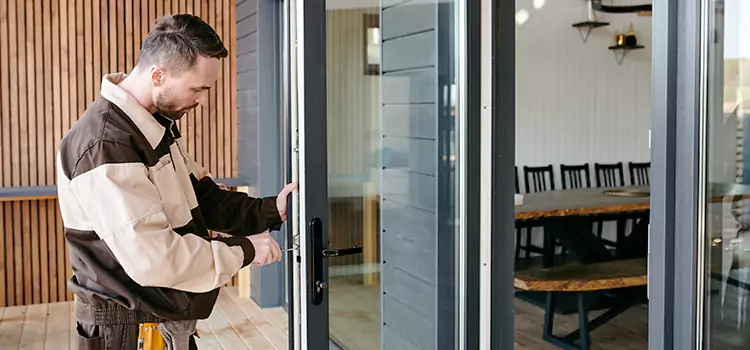 New Sliding Glass Door Installation White Oak