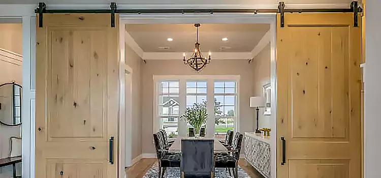 Barn Door Assembly White Oak