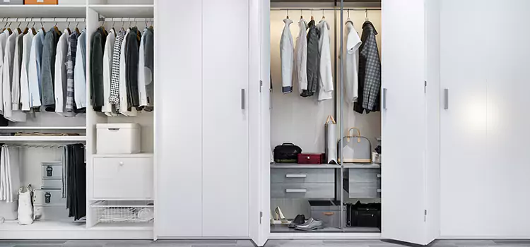 Glass Closet Door Repair White Oak