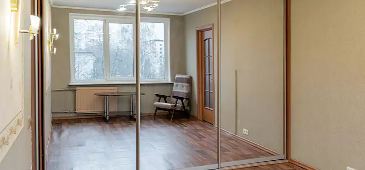 Mirror Closet Door Roller Replacement White Oak