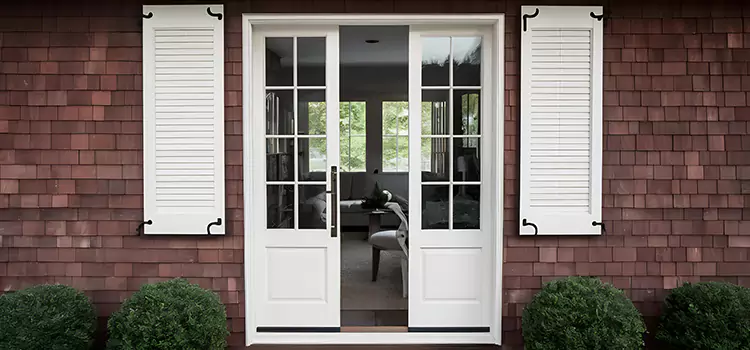 French Door Restoration White Oak