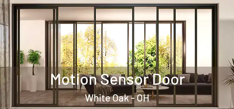Motion Sensor Door White Oak - OH