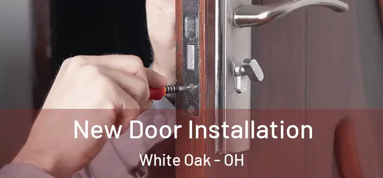  New Door Installation White Oak - OH