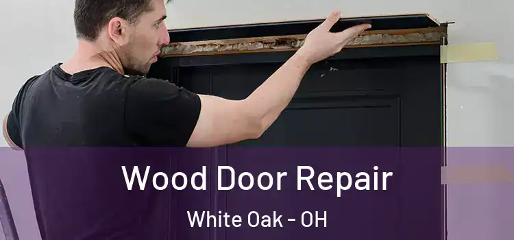  Wood Door Repair White Oak - OH